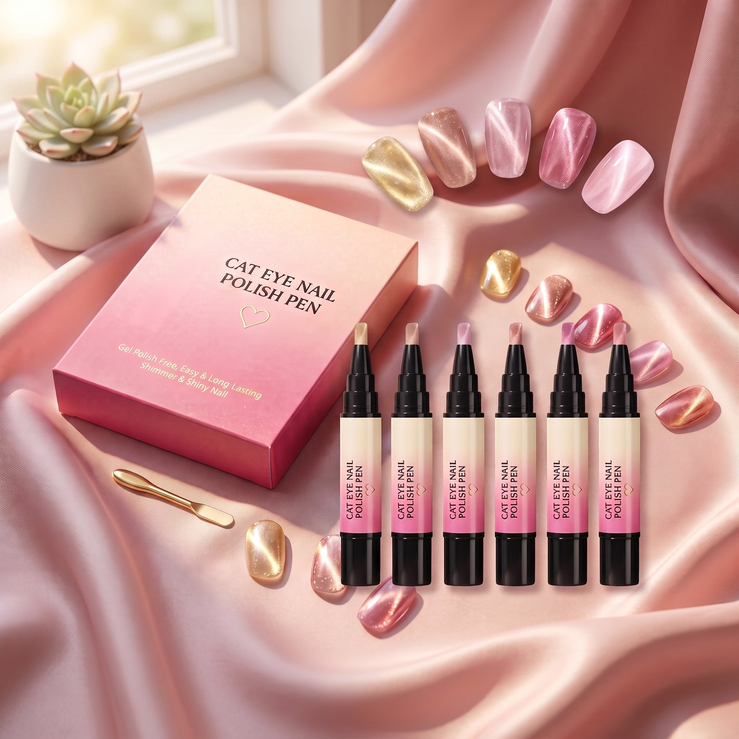 Siren Shape- Easy Multi-Use Nail Polish Set